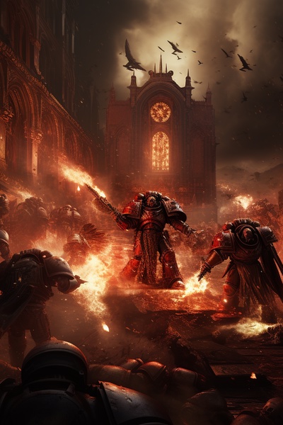 Warhammer 40k: Crimson Requiem The Blood of Dante