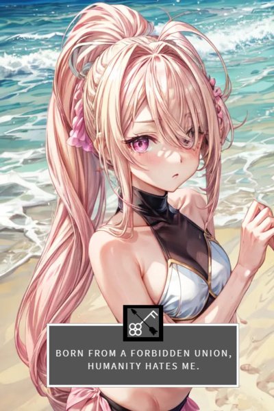 Born From a Forbidden Union, Humanity hates me.