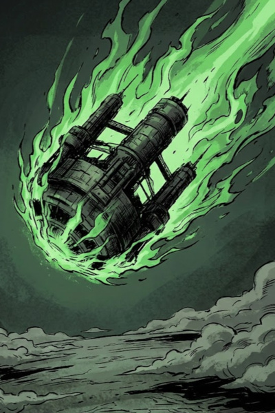 Fall from Devil's Rock