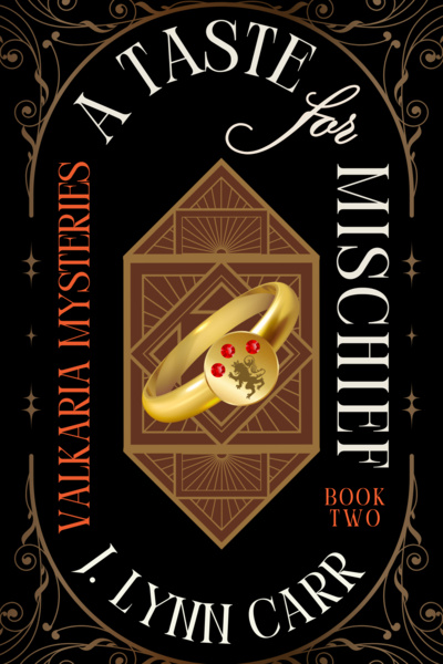 A Taste for Mischief (Valkaria Mysteries #2)