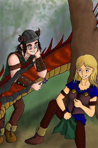 Berries, Boars, and a Boy (A How to Train Your Dragon Fanfiction) (Snotlout/OC)